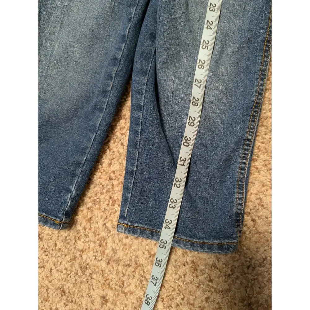 OshKosh B’gosh Vestbak Kids Blue Jeans Bib Overalls Denim Size 5T Toddler